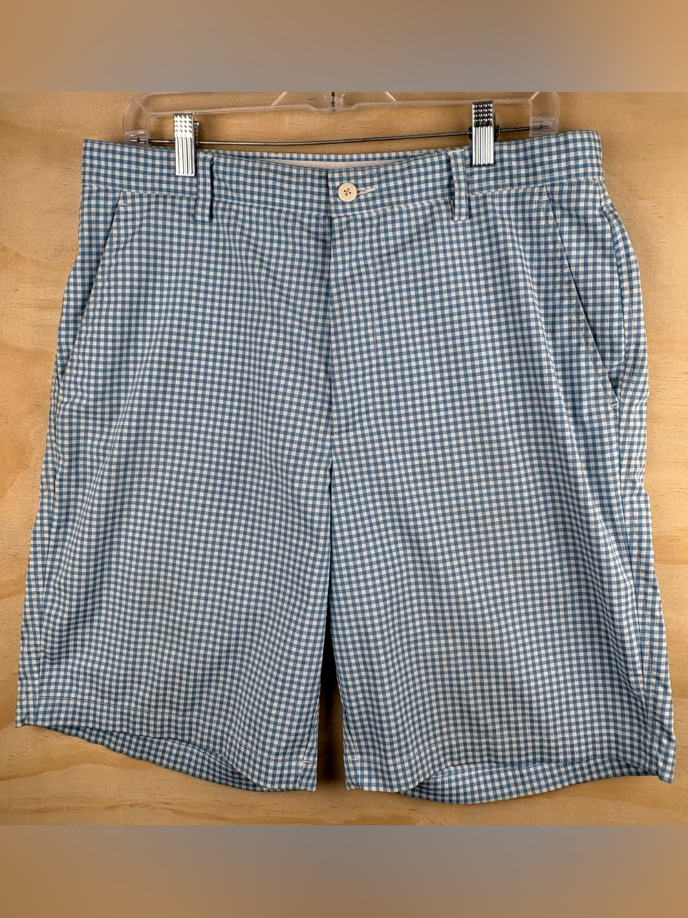 Footjoy Golf Gingham Performance Shorts Men's Size 34